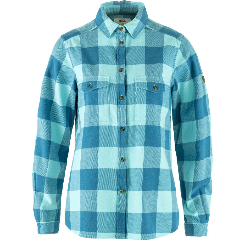 Fjällräven Övik Heavy Flannel Shirt Buckwheat Brown & Autumn Leaf | END