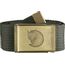 Canvas Brass Belt 4 cm.