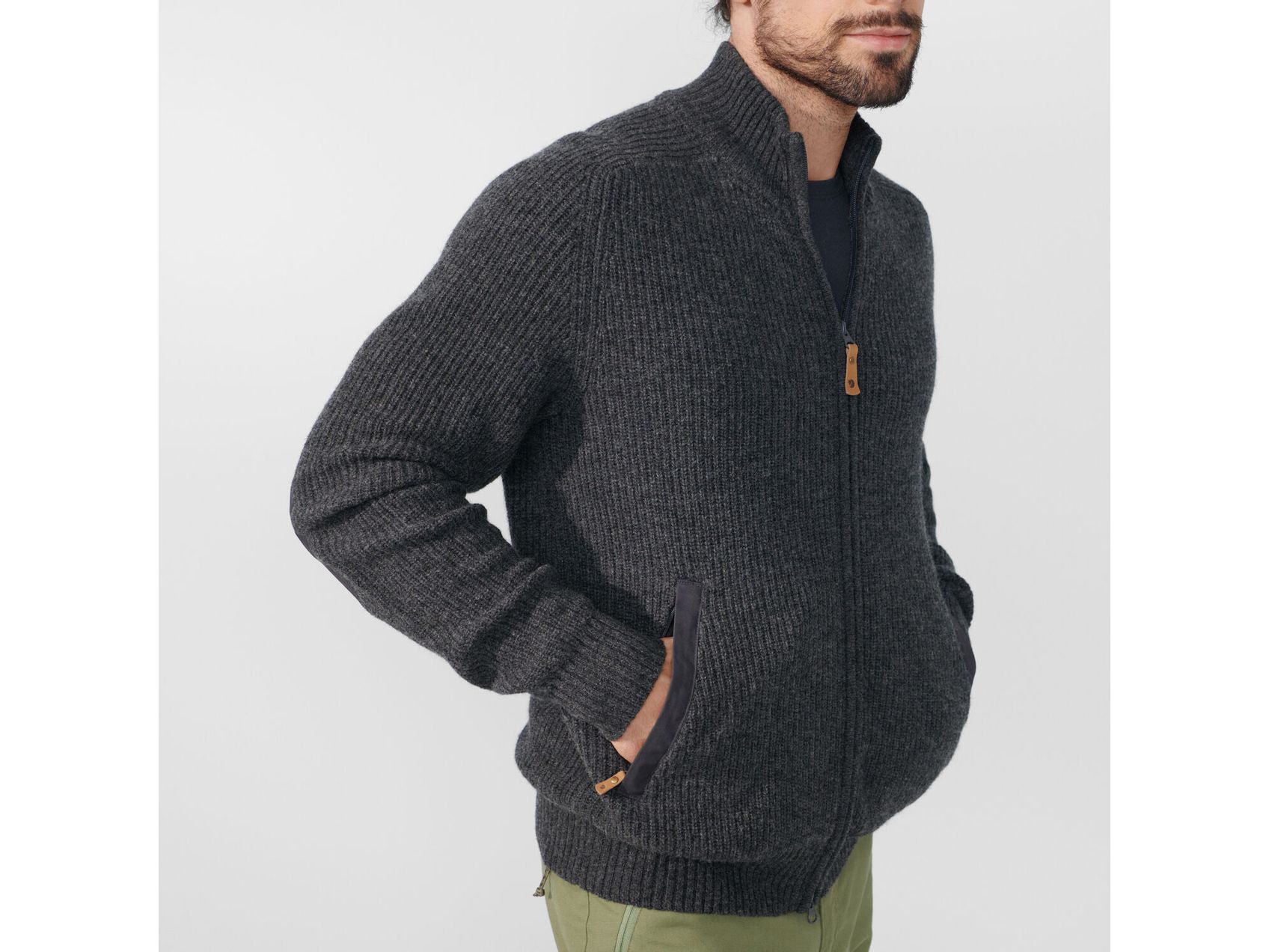 Ovik Övik Zip Cardigan Knit M - Fjällräven SK