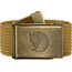 Canvas Brass Belt 4 cm.